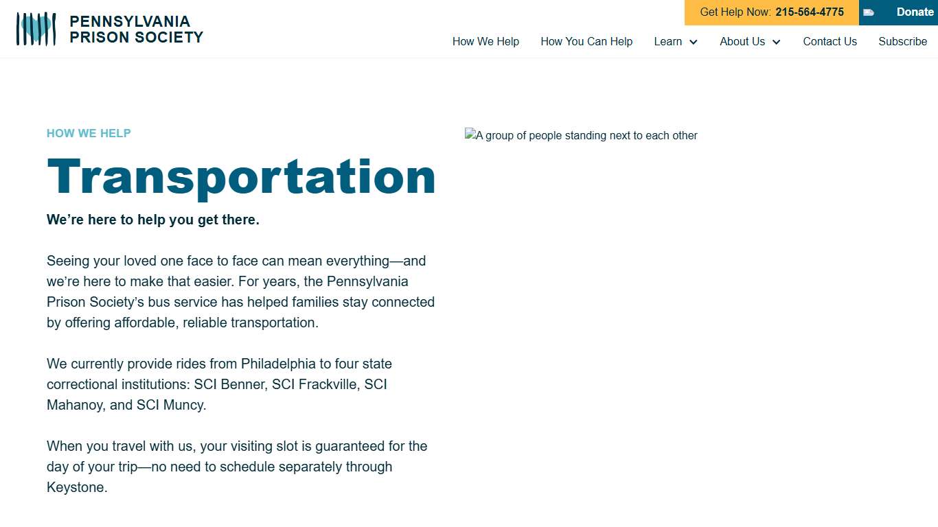 Transportation Services for Reuniting Loved Ones